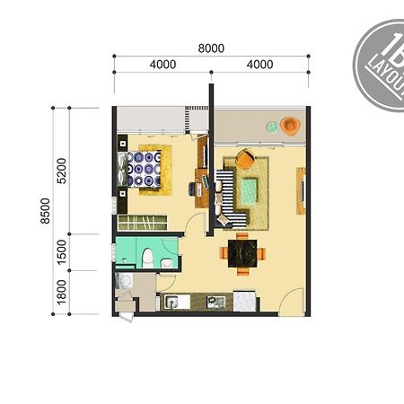 Jzstay - Atlantis Residences Melaka - 1Br & 2Br Eksteriør bilde