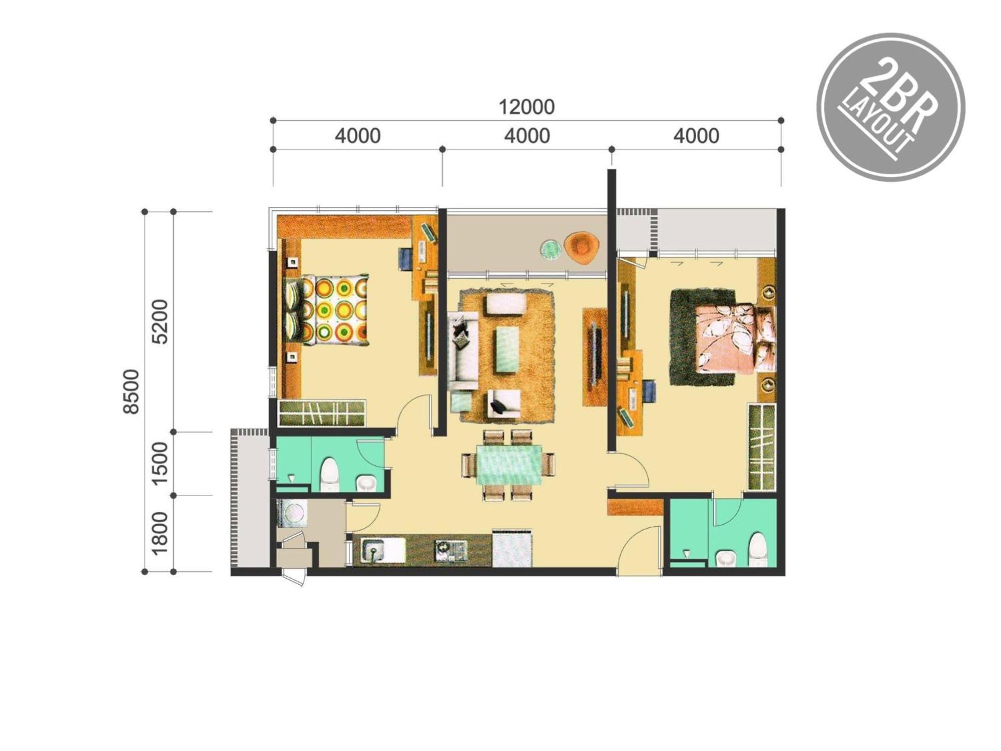 Jzstay - Atlantis Residences Melaka - 1Br & 2Br Eksteriør bilde